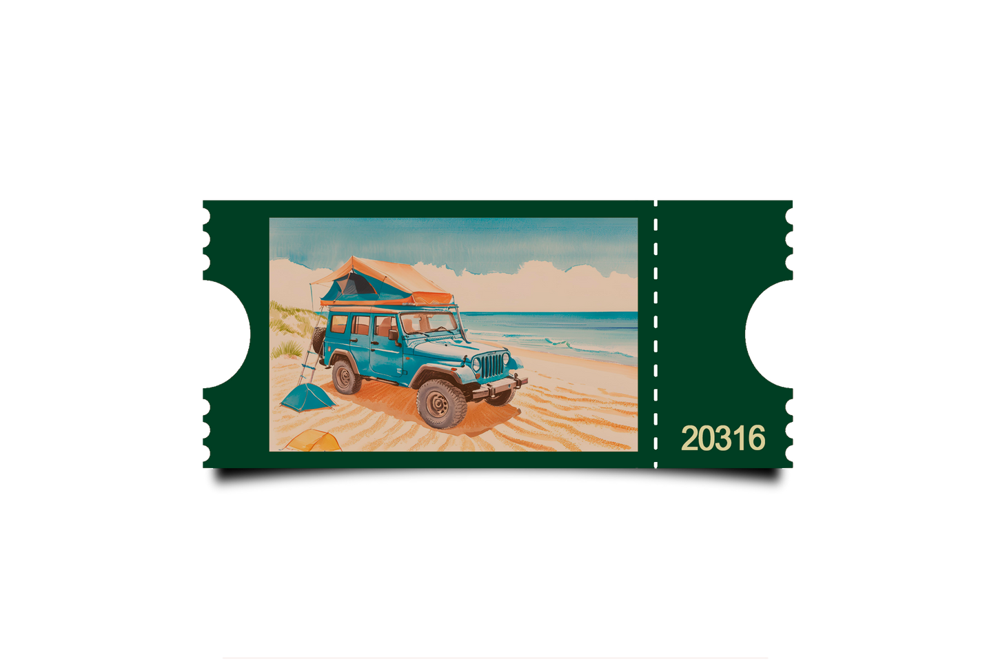 Boleto Ilustracion N 20316
