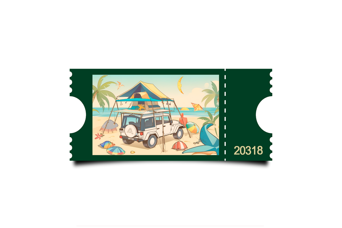 Boleto Ilustracion N 20318