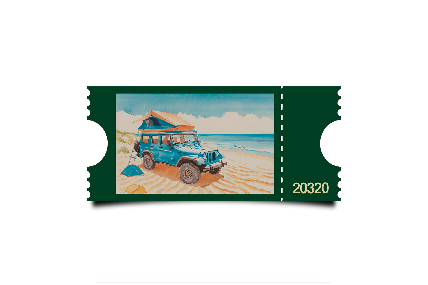 Boleto Ilustracion N 20320