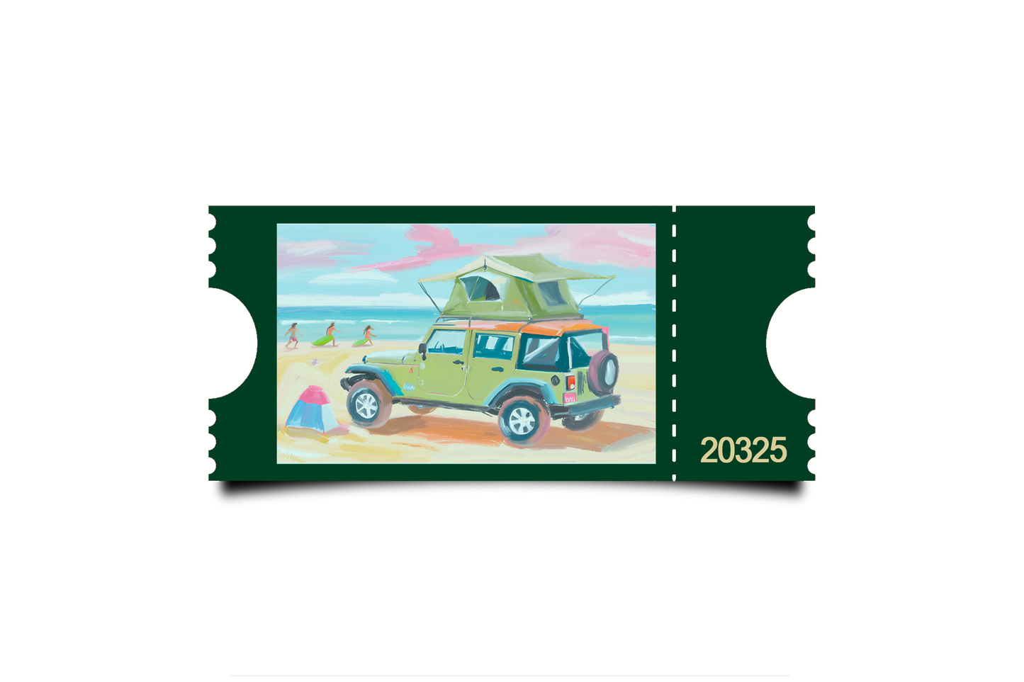 Boleto Ilustracion N 20325