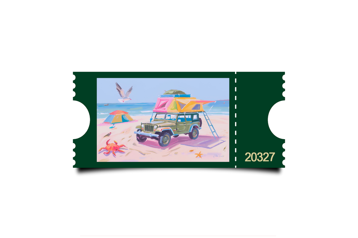 Boleto Ilustracion N 20327