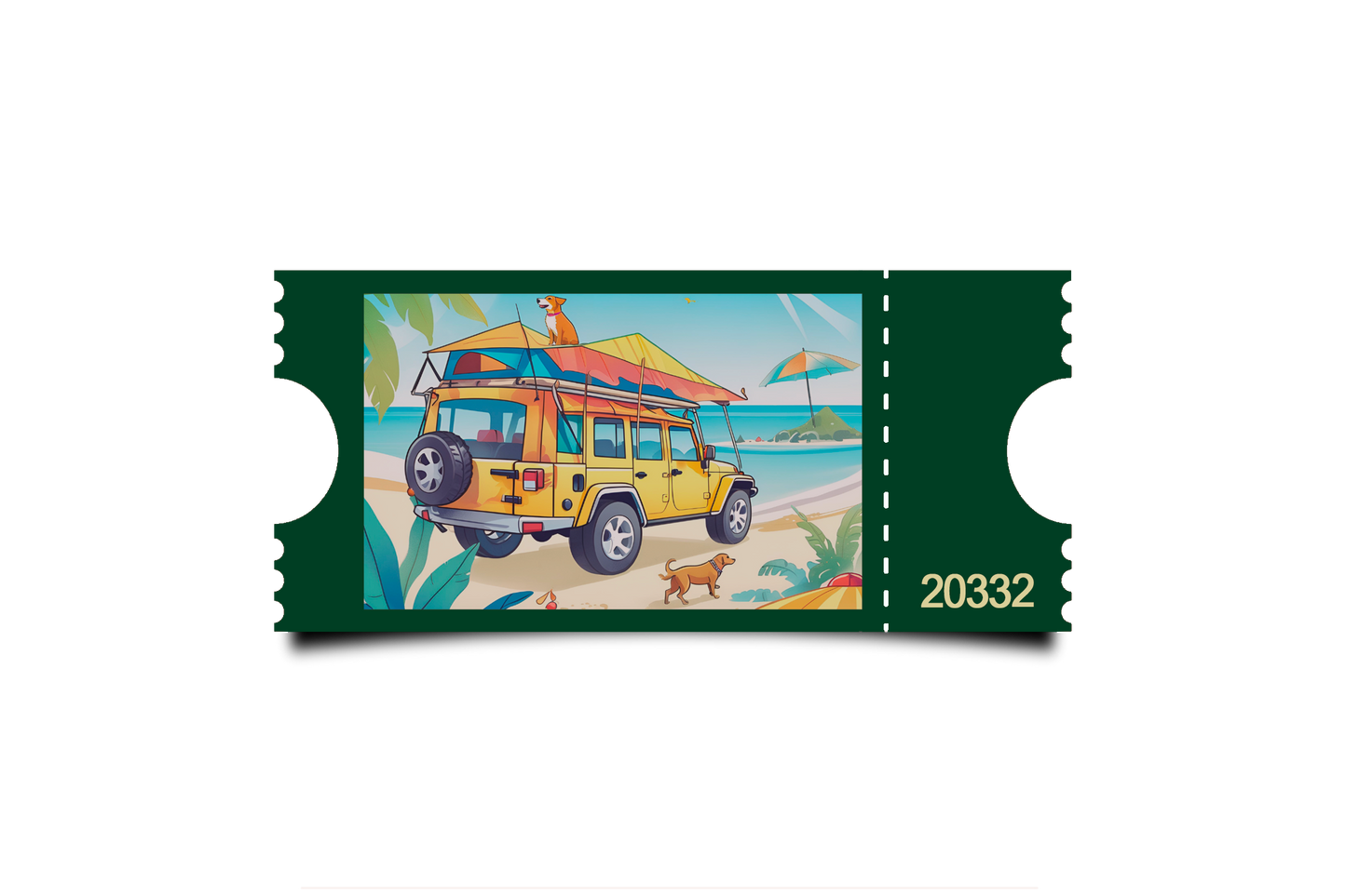 Boleto Ilustracion N 20332