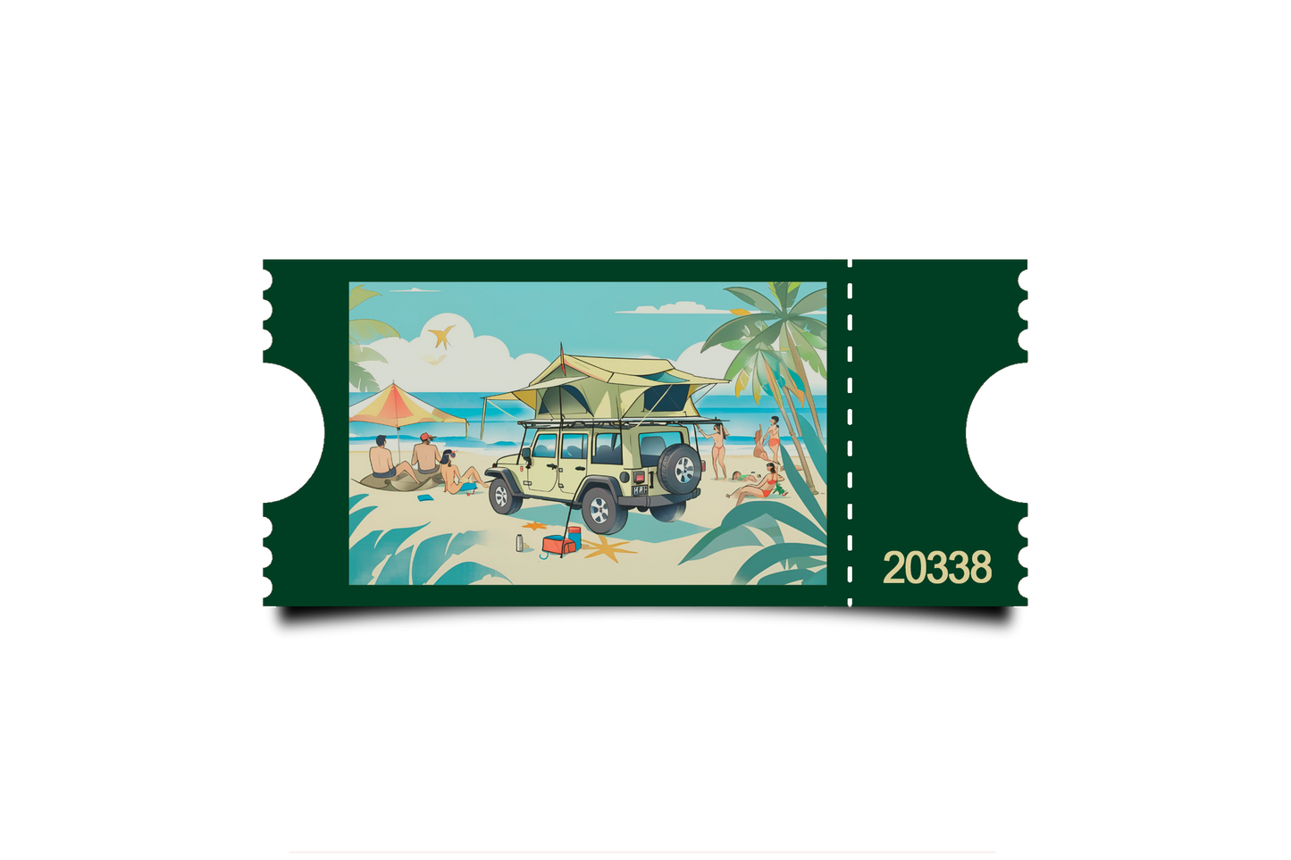 Boleto Ilustracion N 20338