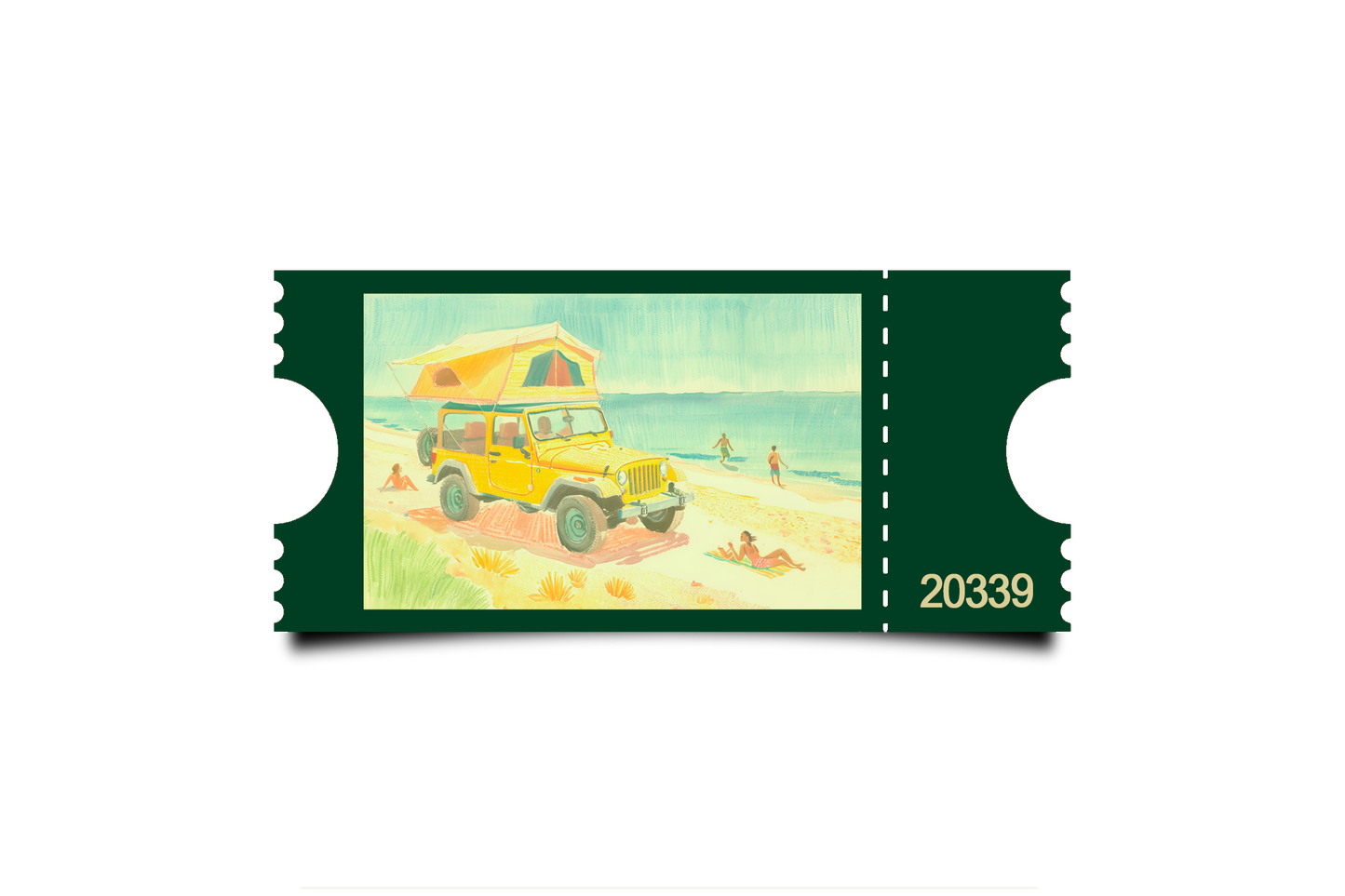 Boleto Ilustracion N 20339