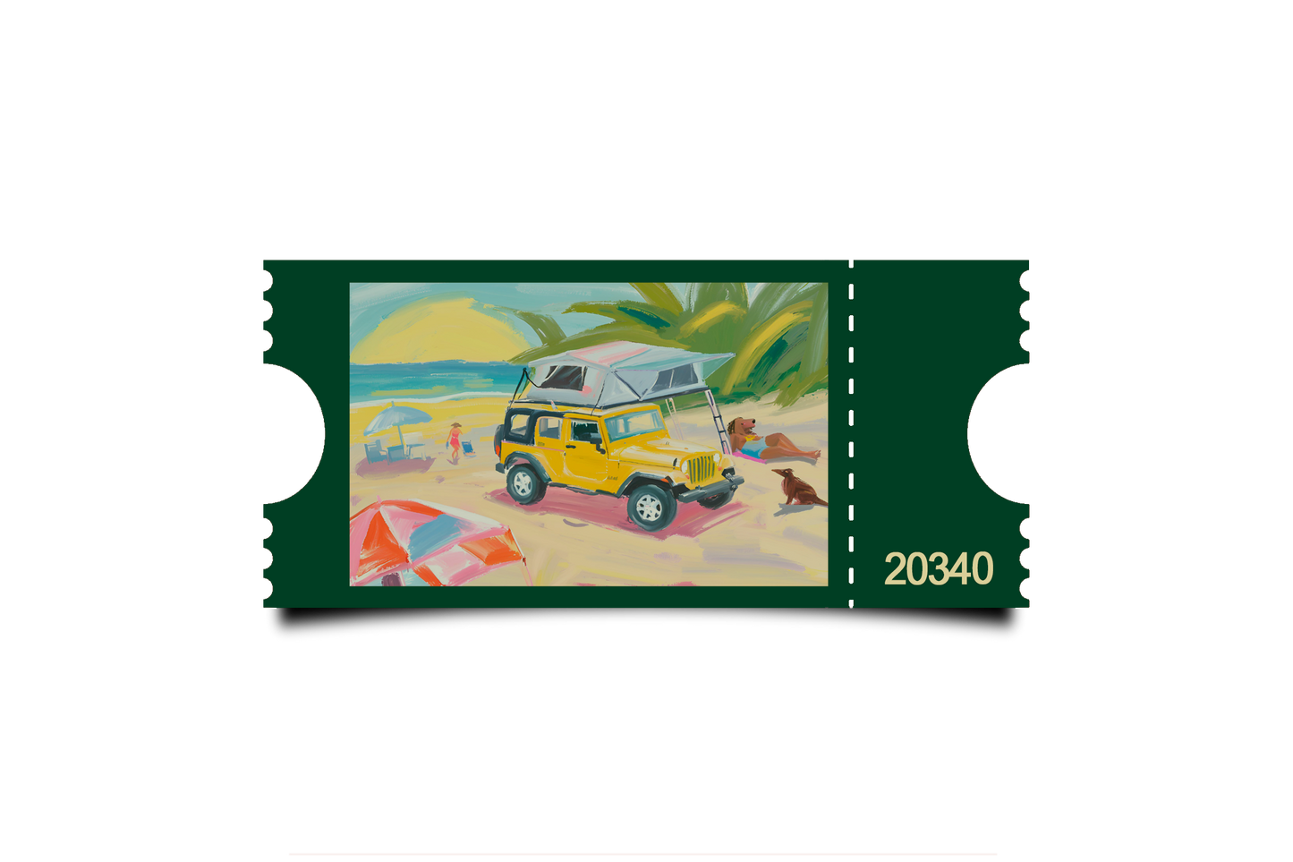 Boleto Ilustracion N 20340