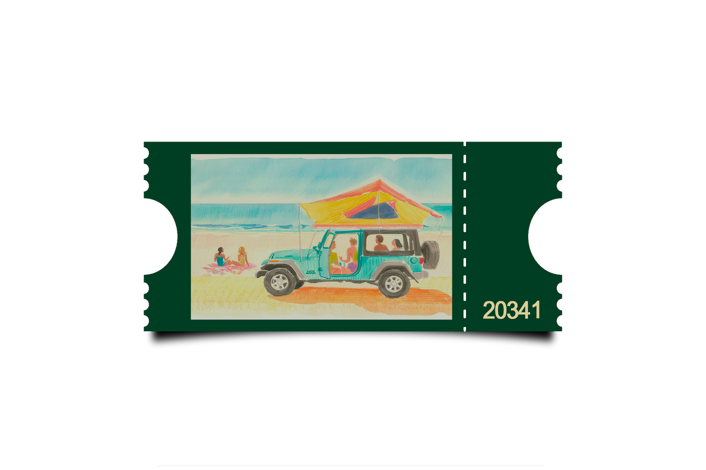 Boleto Ilustracion N 20341