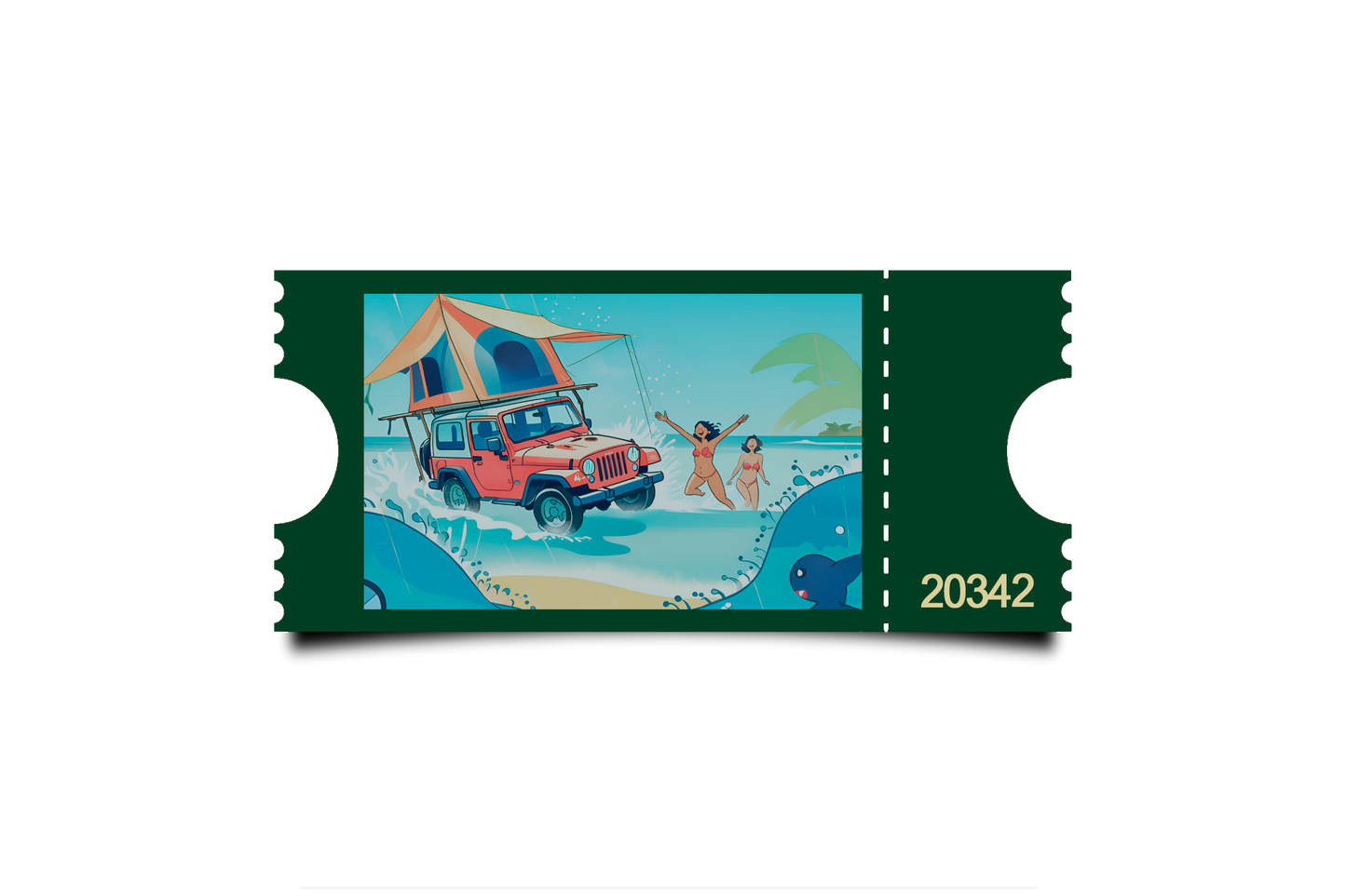 Boleto Ilustracion N 20342