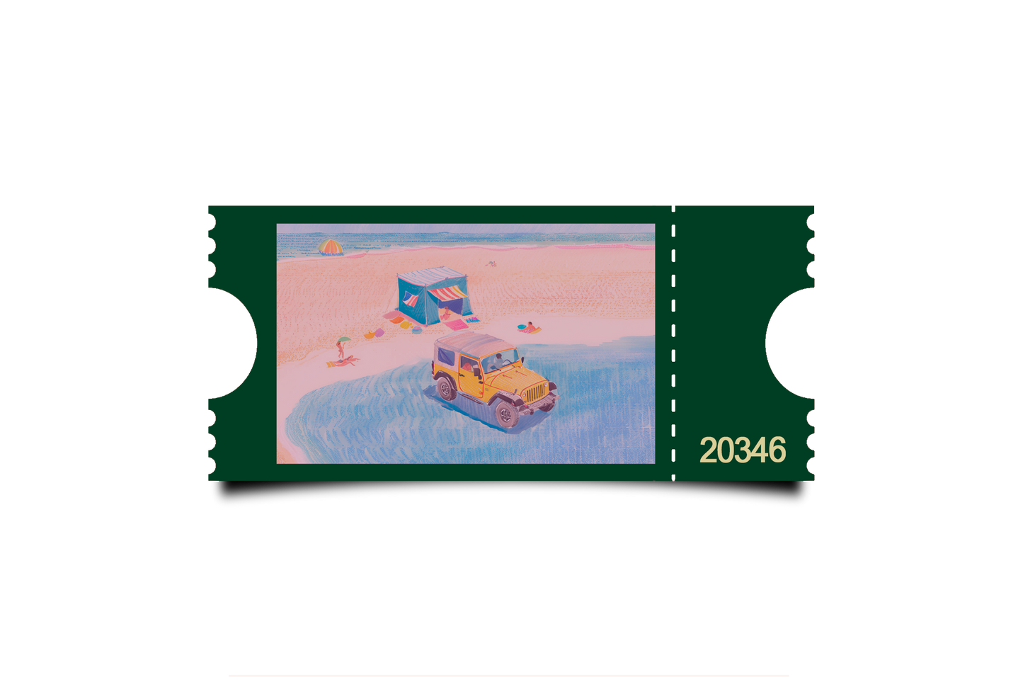 Boleto Ilustracion N 20346