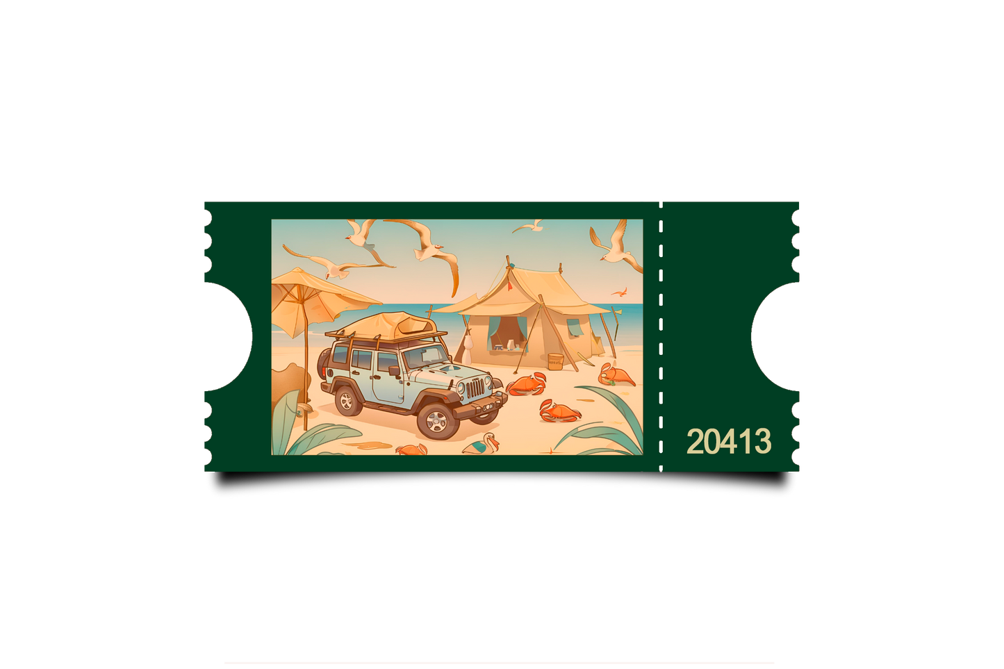 Boleto Ilustracion N 20413