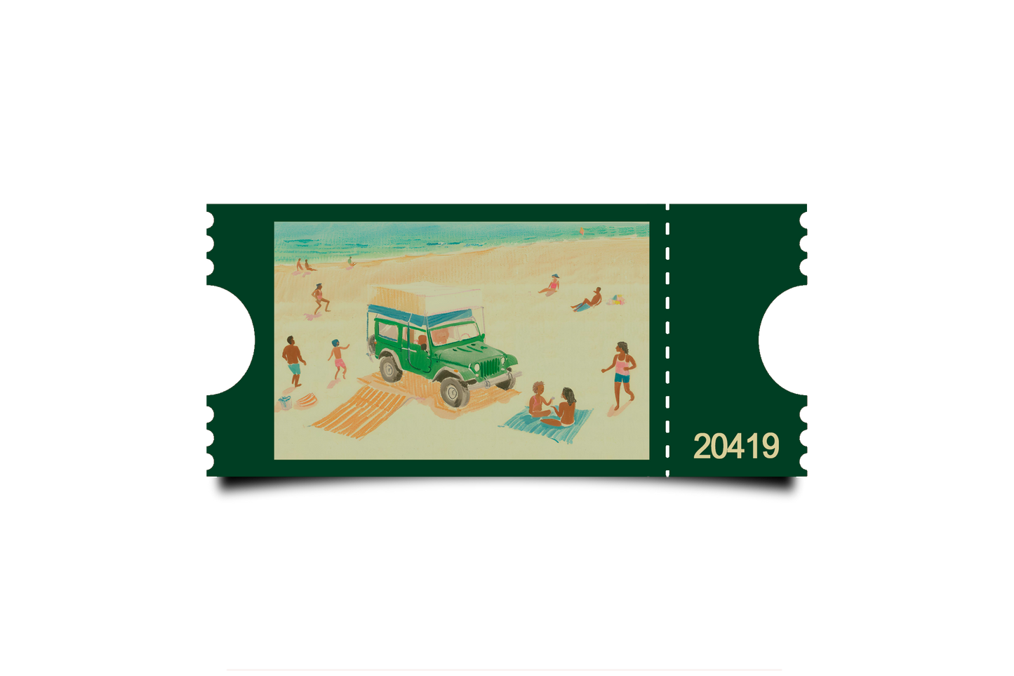 Boleto Ilustracion N 20419