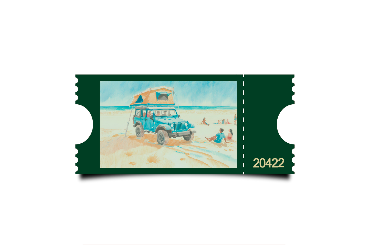 Boleto Ilustracion N 20422