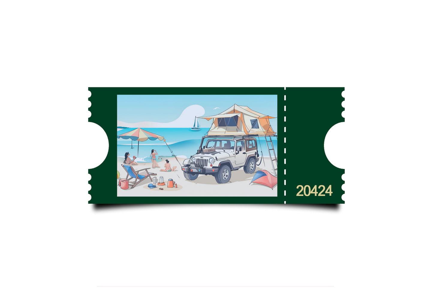 Boleto Ilustracion N 20424