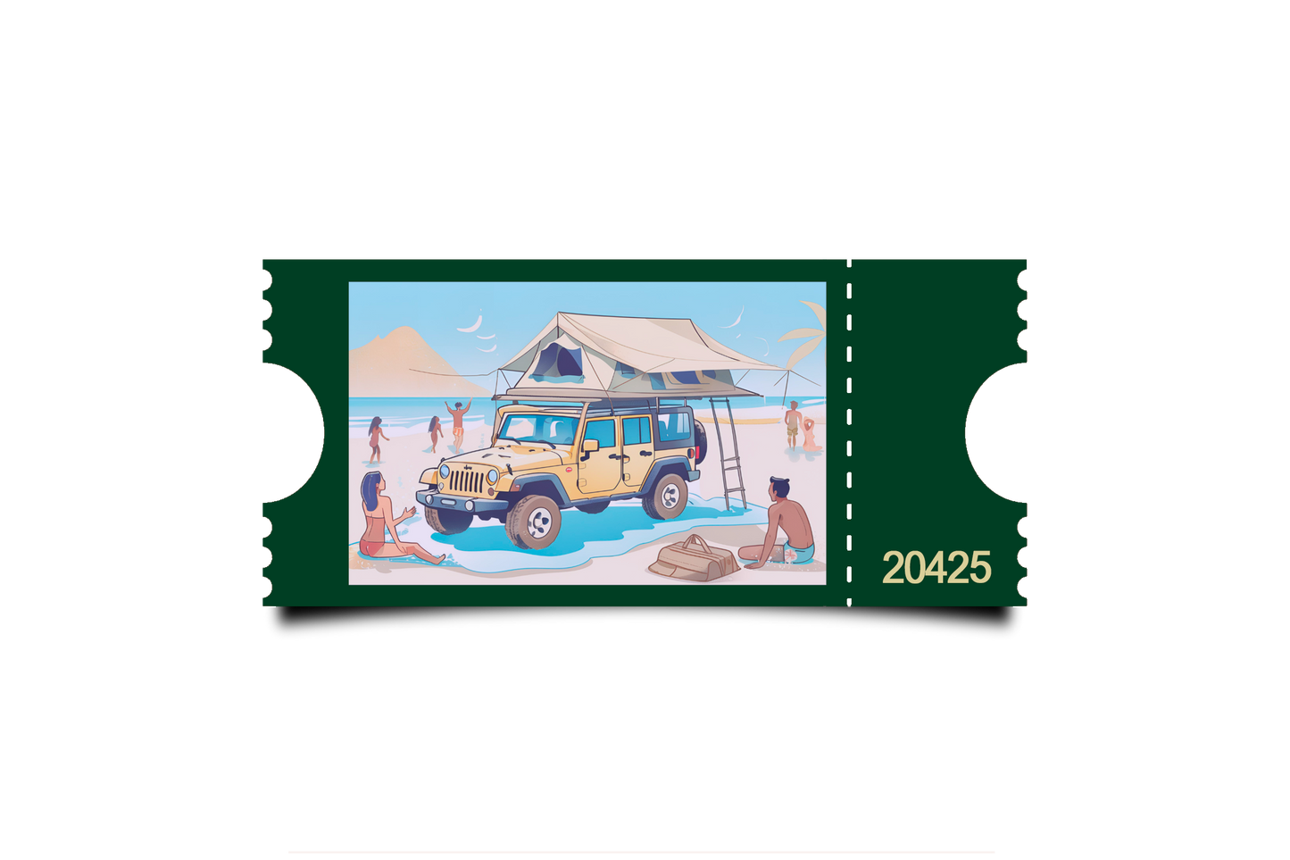 Boleto Ilustracion N 20425