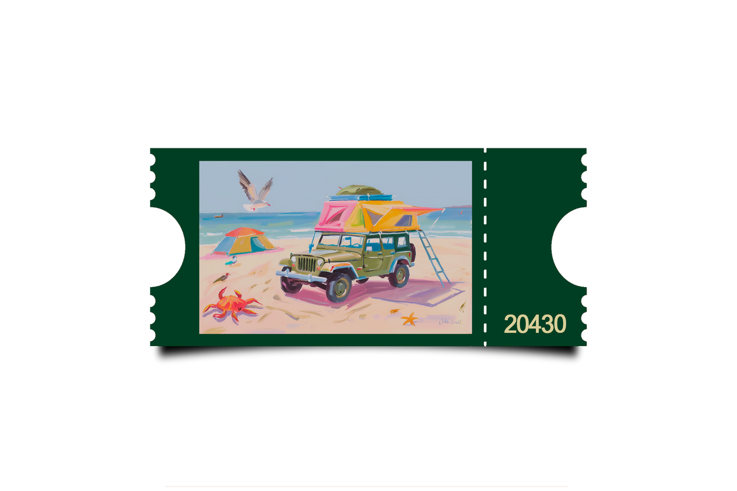 Boleto Ilustracion N 20430