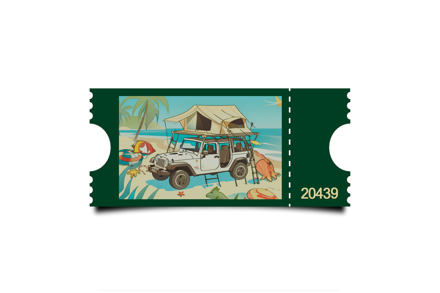 Boleto Ilustracion N 20439