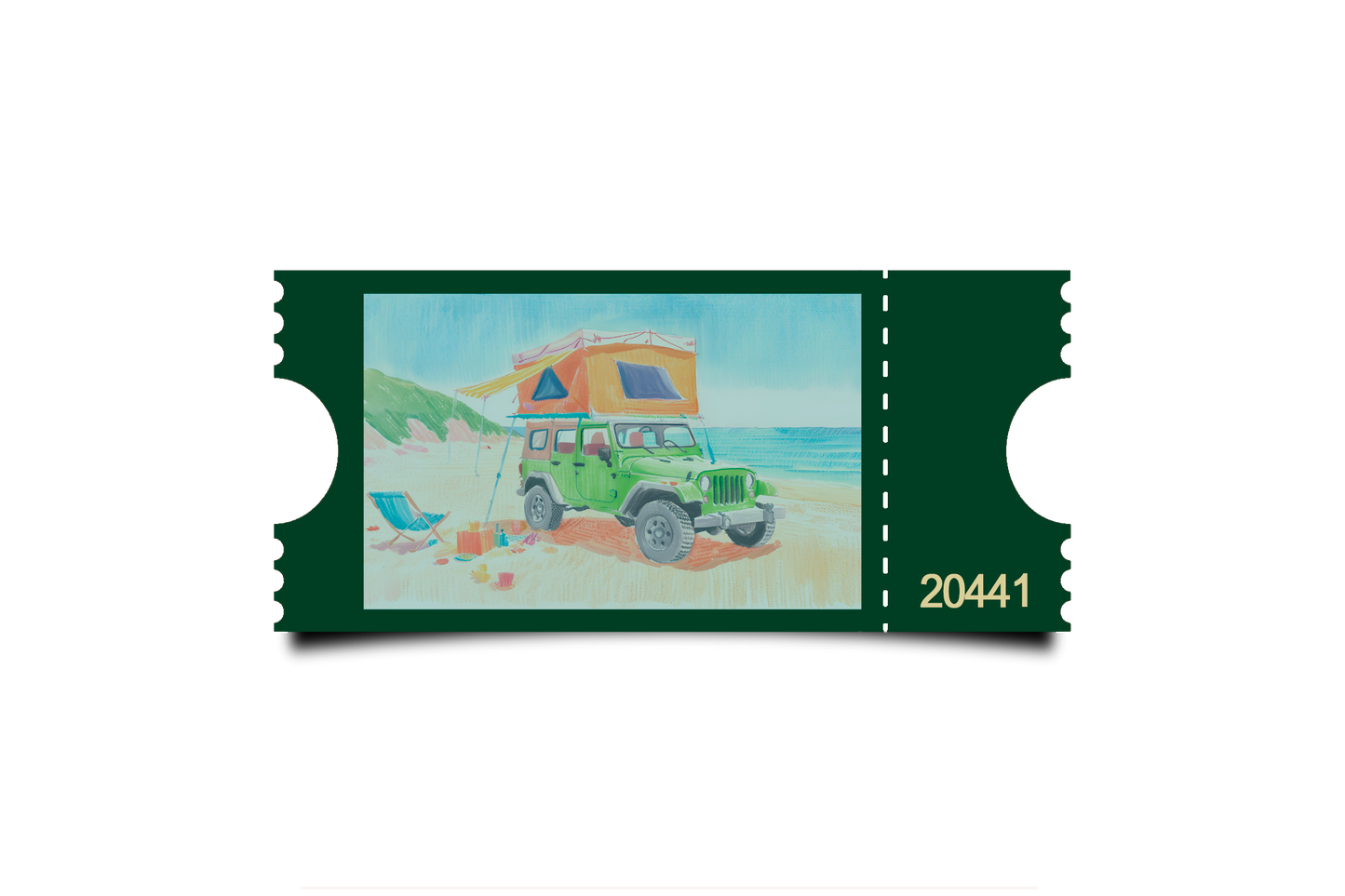 Boleto Ilustracion N 20441
