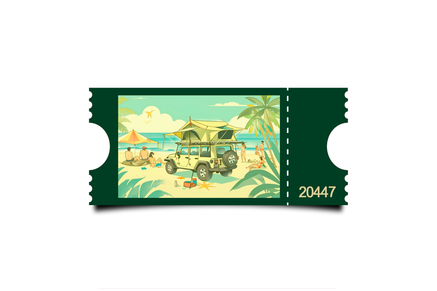 Boleto Ilustracion N 20447