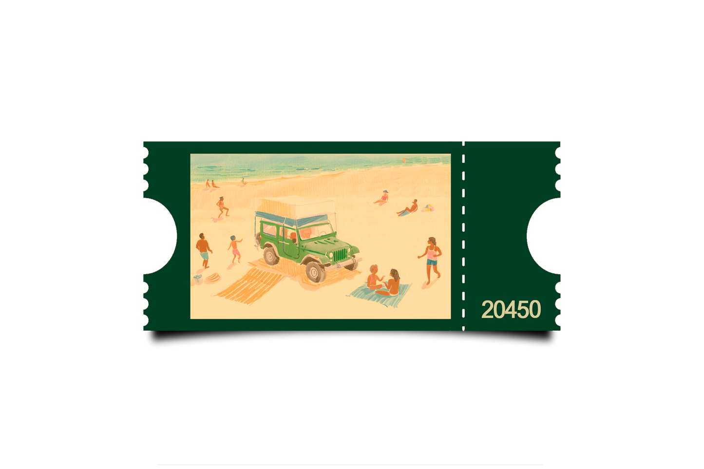 Boleto Ilustracion N 20450