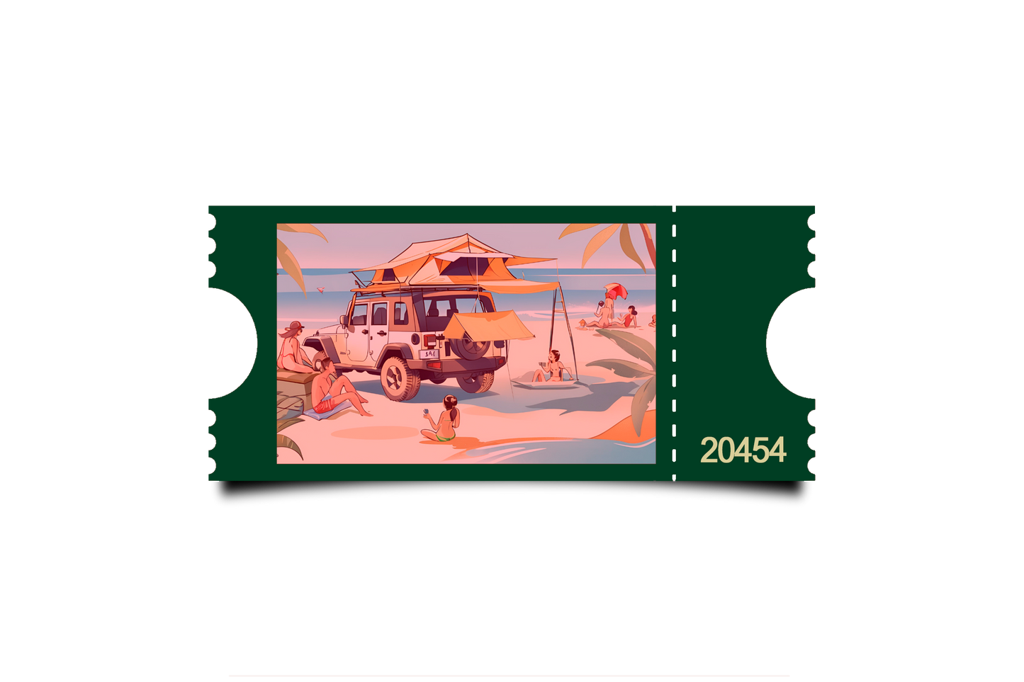 Boleto Ilustracion N 20454