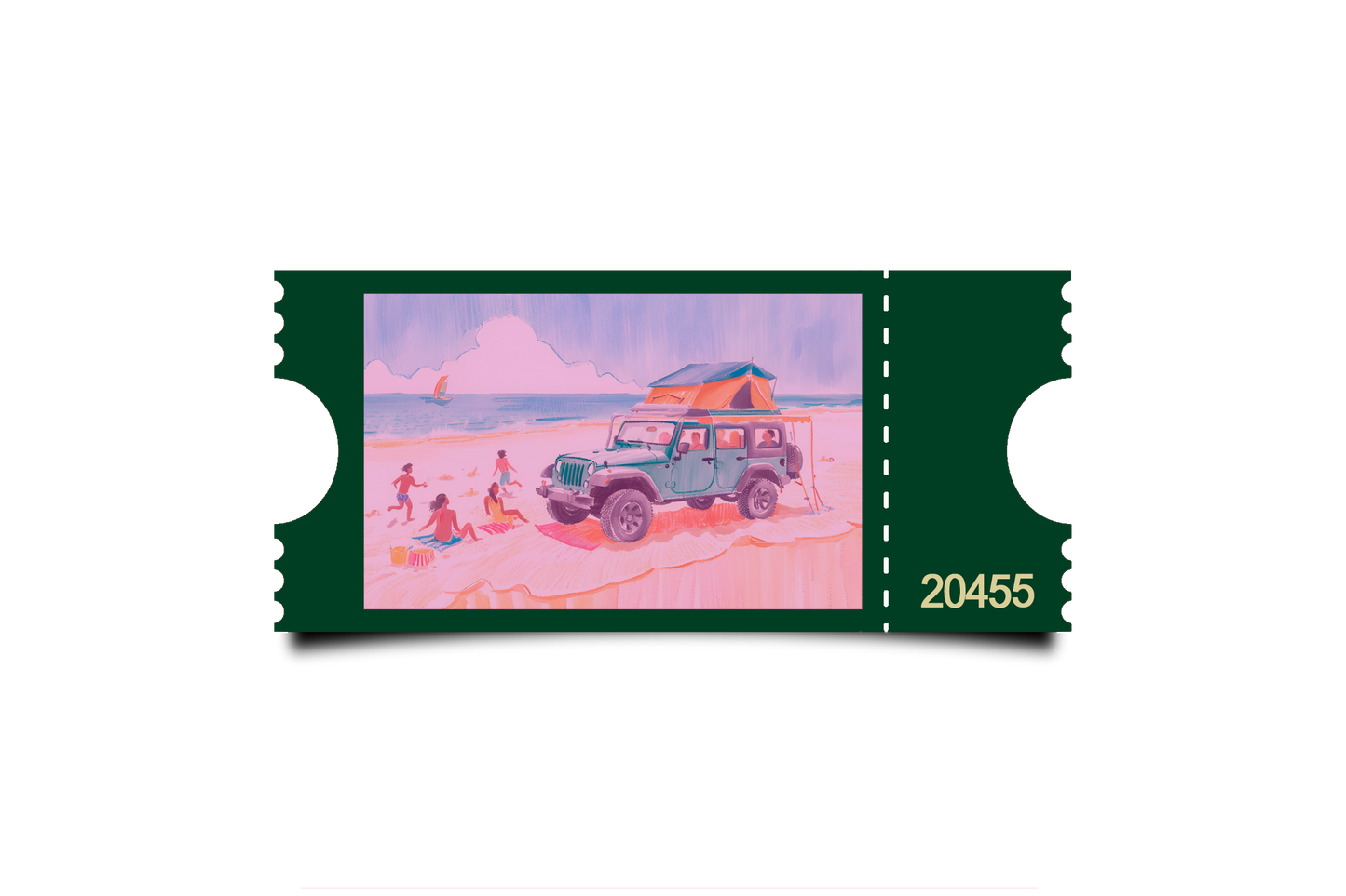 Boleto Ilustracion N 20455