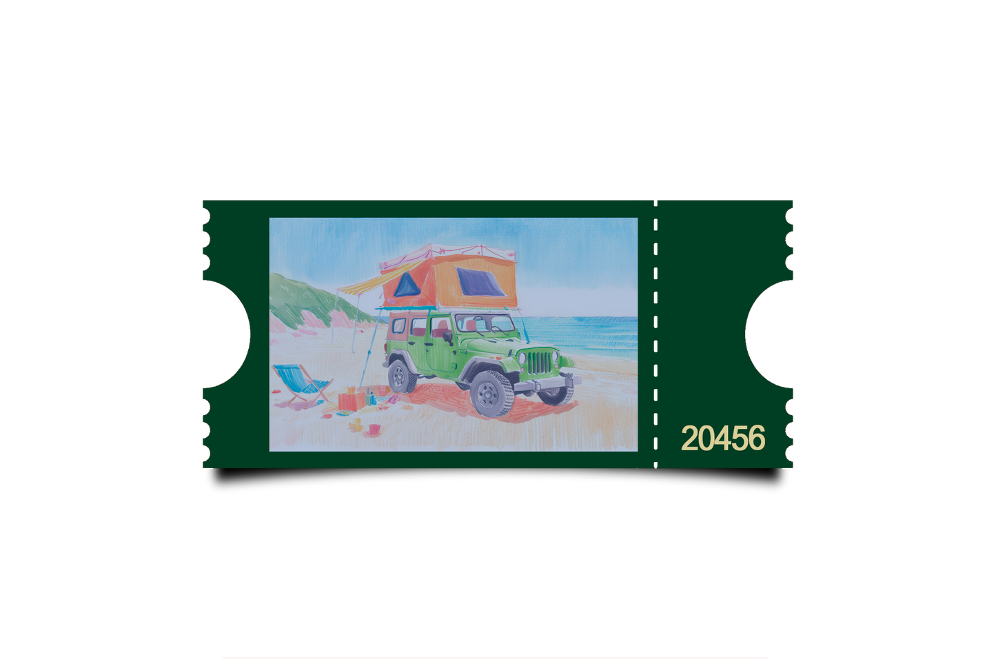 Boleto Ilustracion N 20456