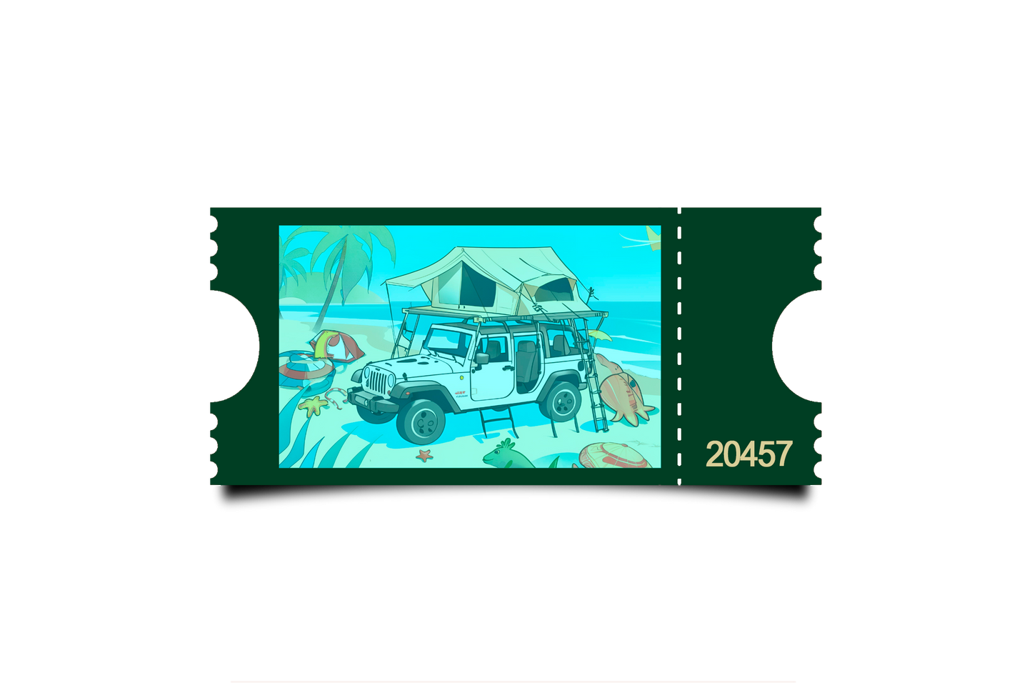 Boleto Ilustracion N 20457