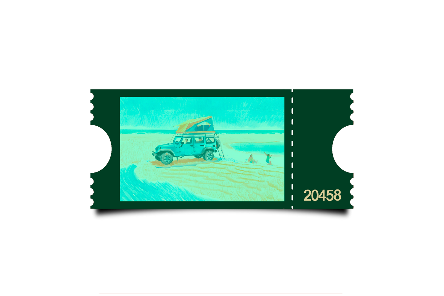 Boleto Ilustracion N 20458