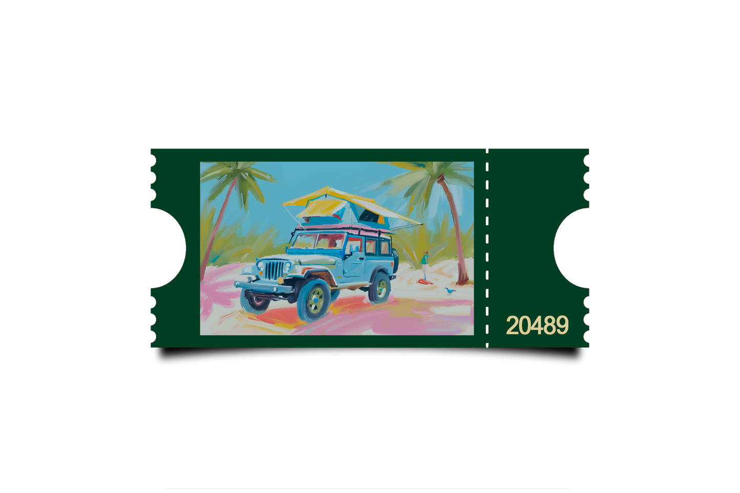 Boleto Ilustracion N 20489