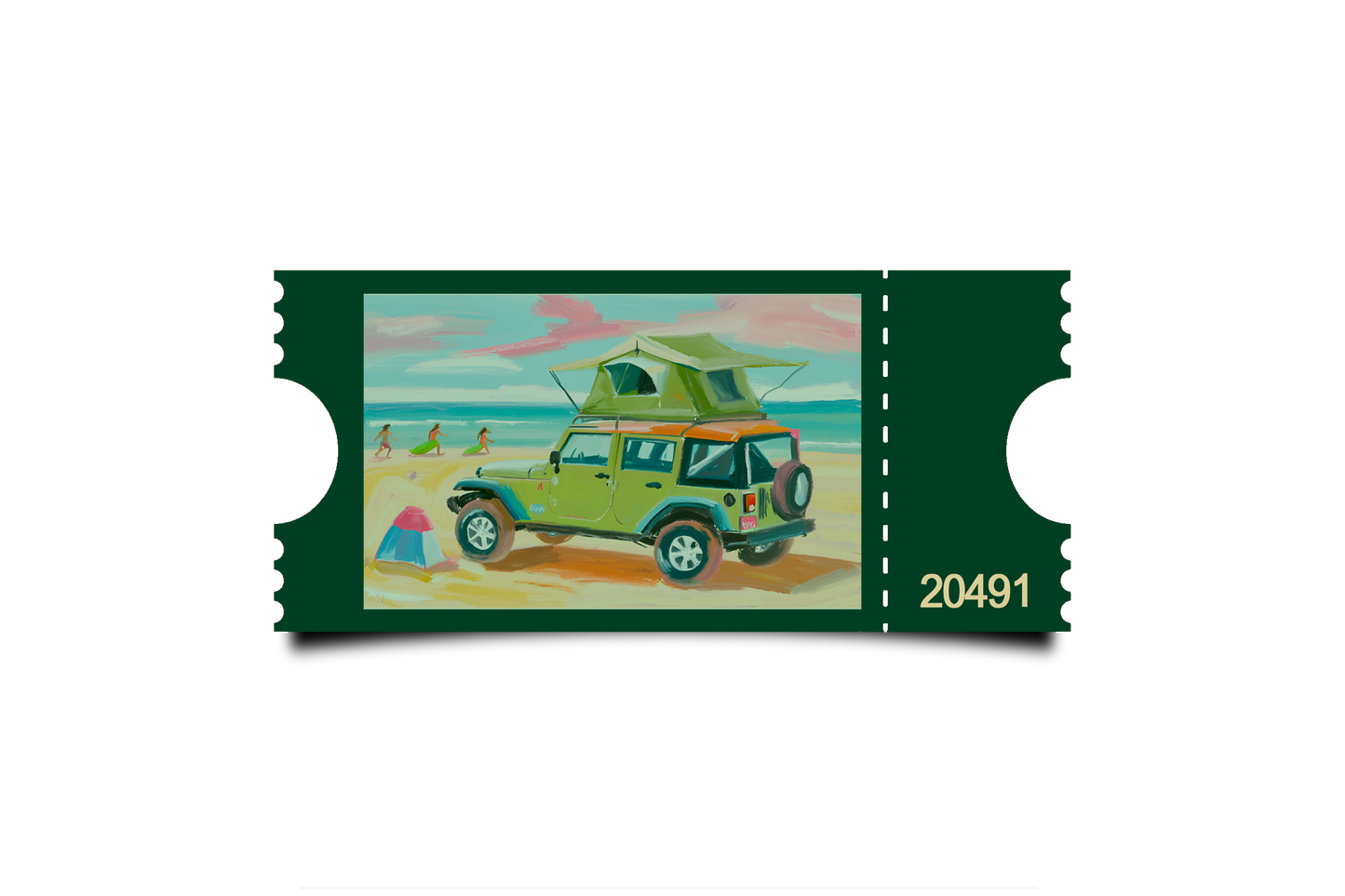 Boleto Ilustracion N 20491