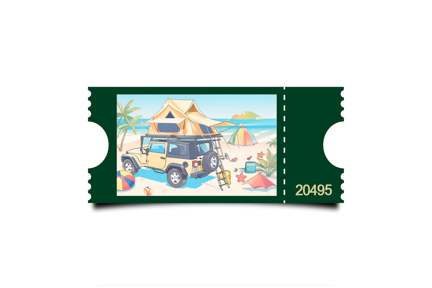 Boleto Ilustracion N 20495