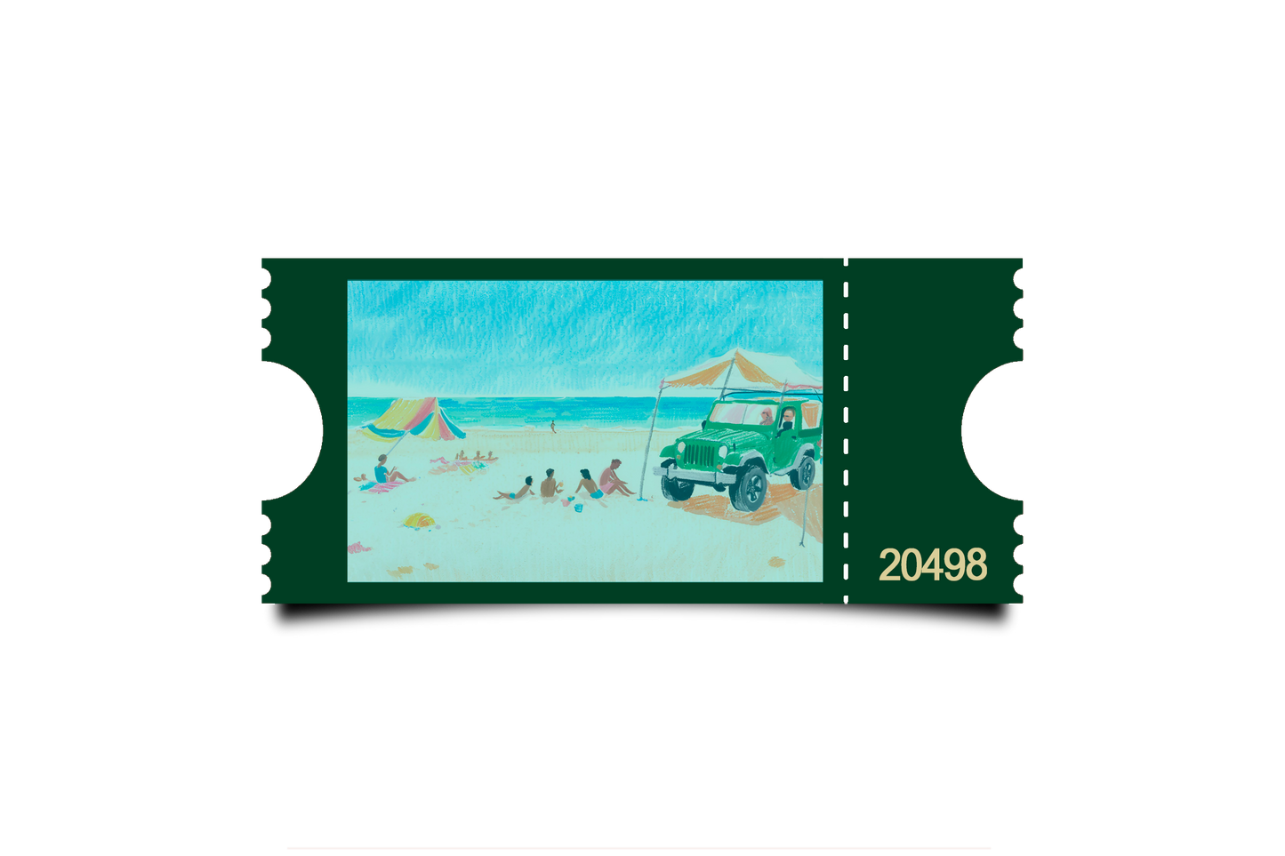 Boleto Ilustracion N 20498