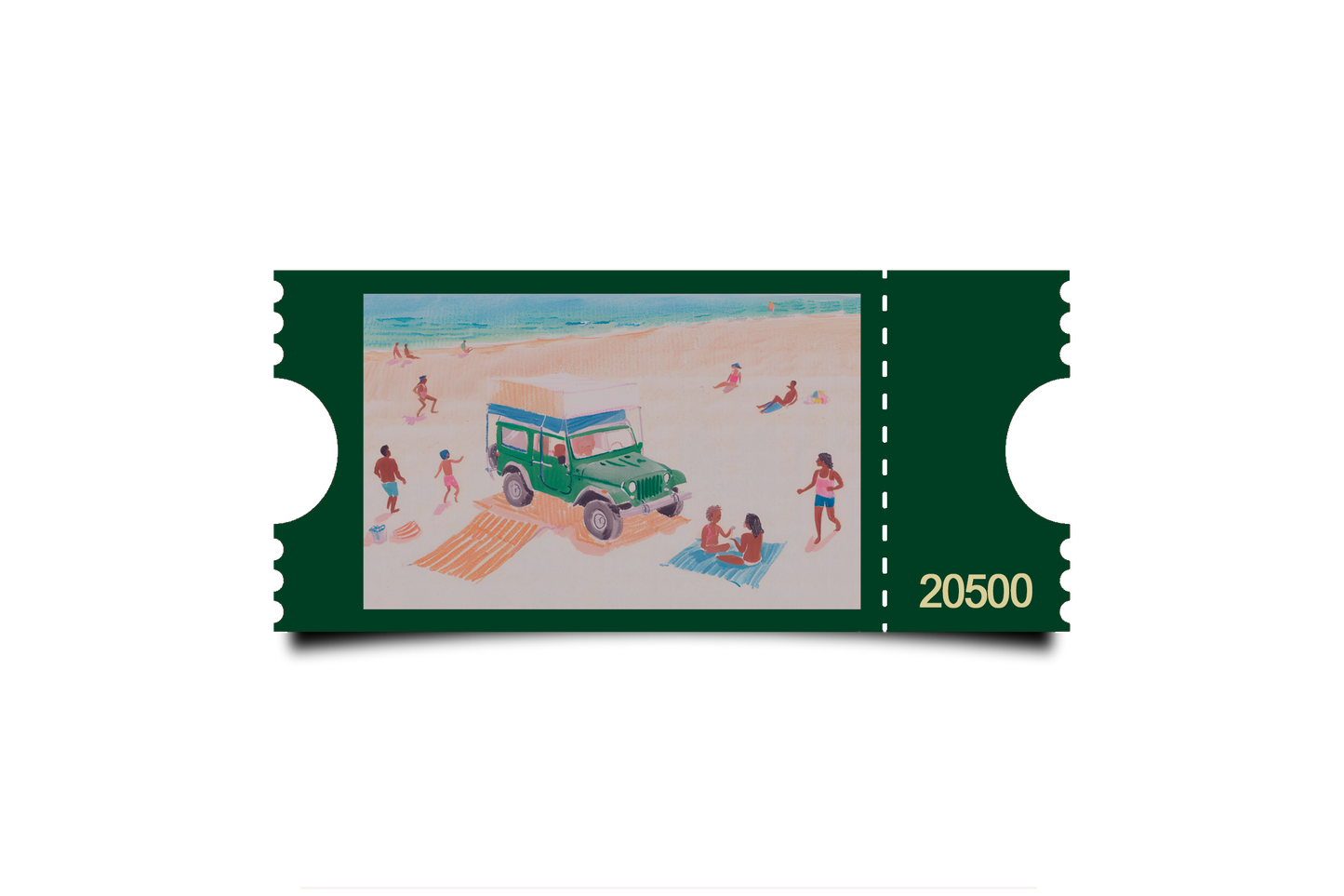 Boleto Ilustracion N 20500