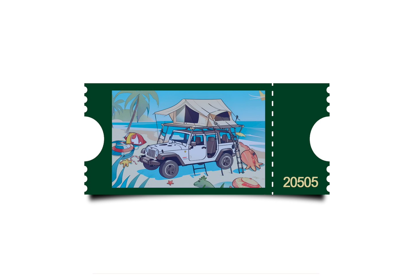Boleto Ilustracion N 20505