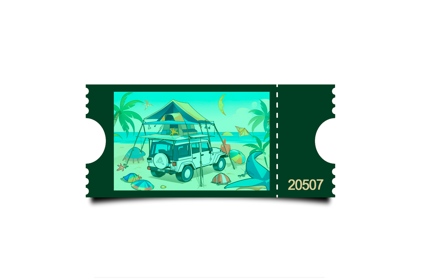 Boleto Ilustracion N 20507