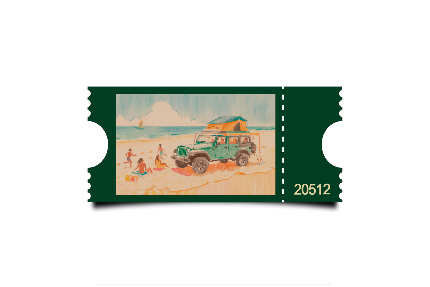 Boleto Ilustracion N 20512