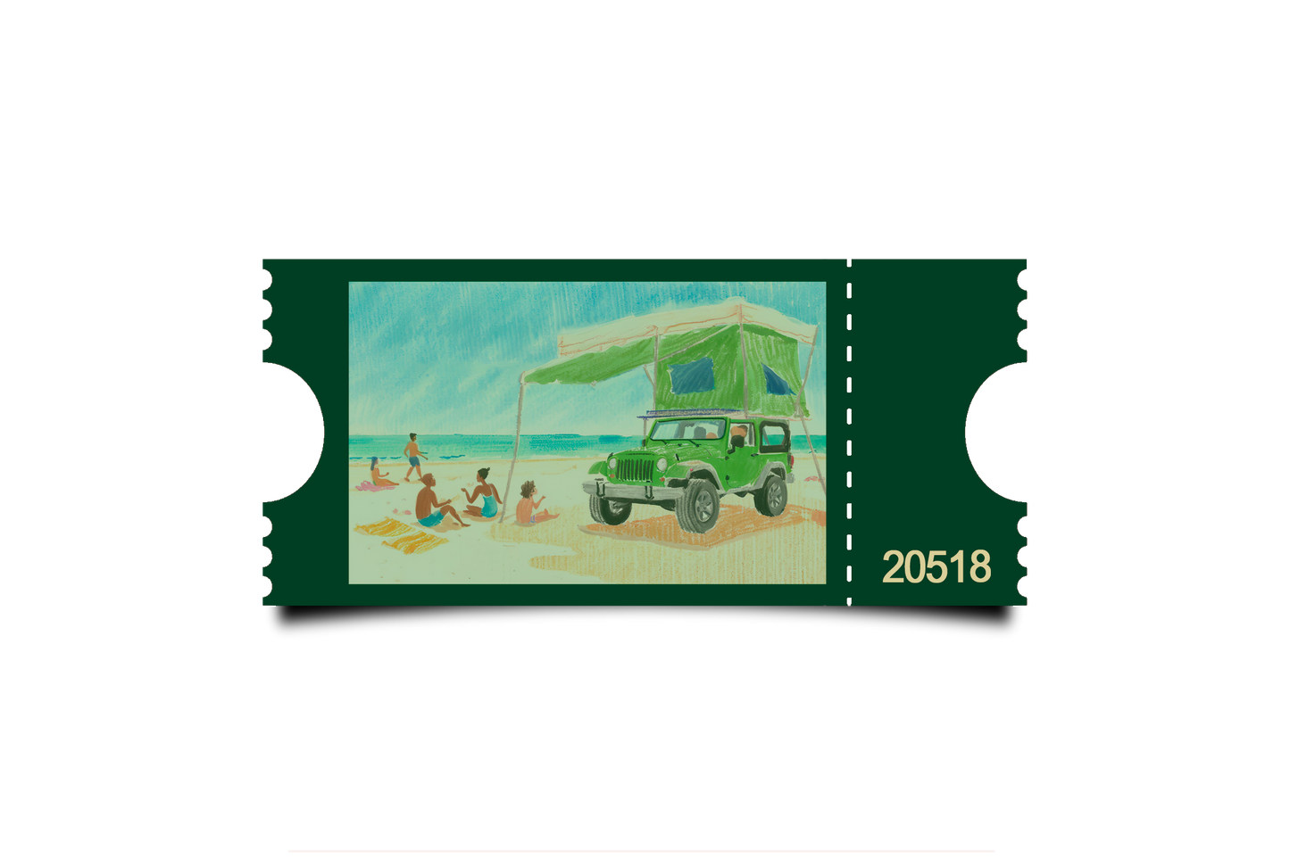 Boleto Ilustracion N 20518
