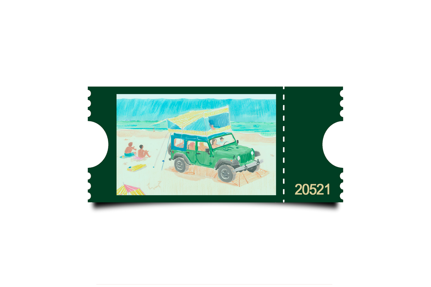 Boleto Ilustracion N 20521