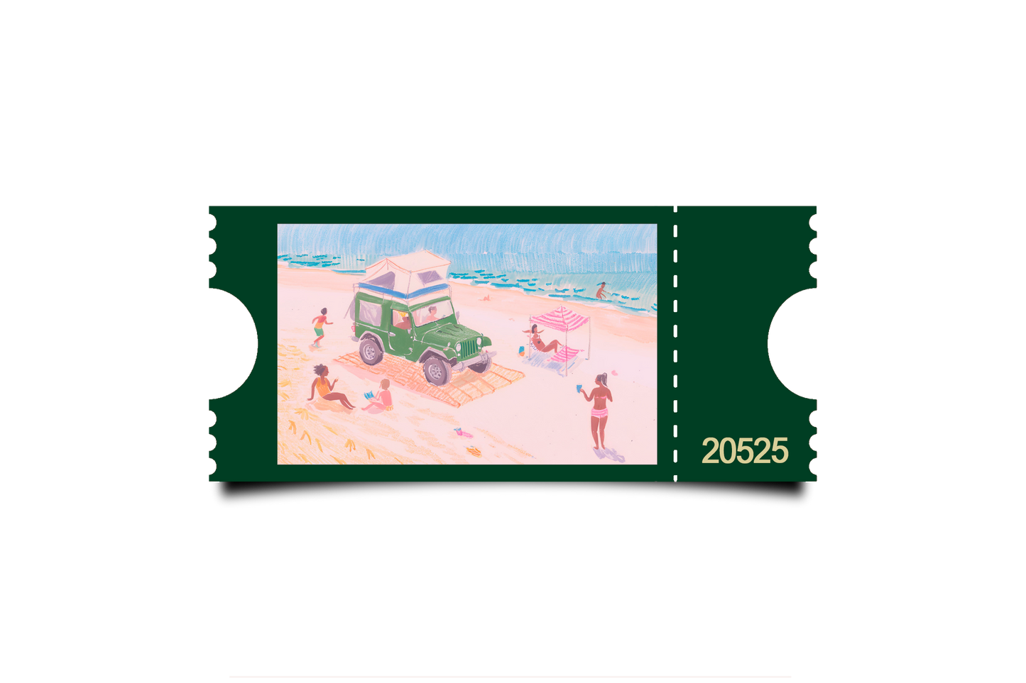 Boleto Ilustracion N 20525