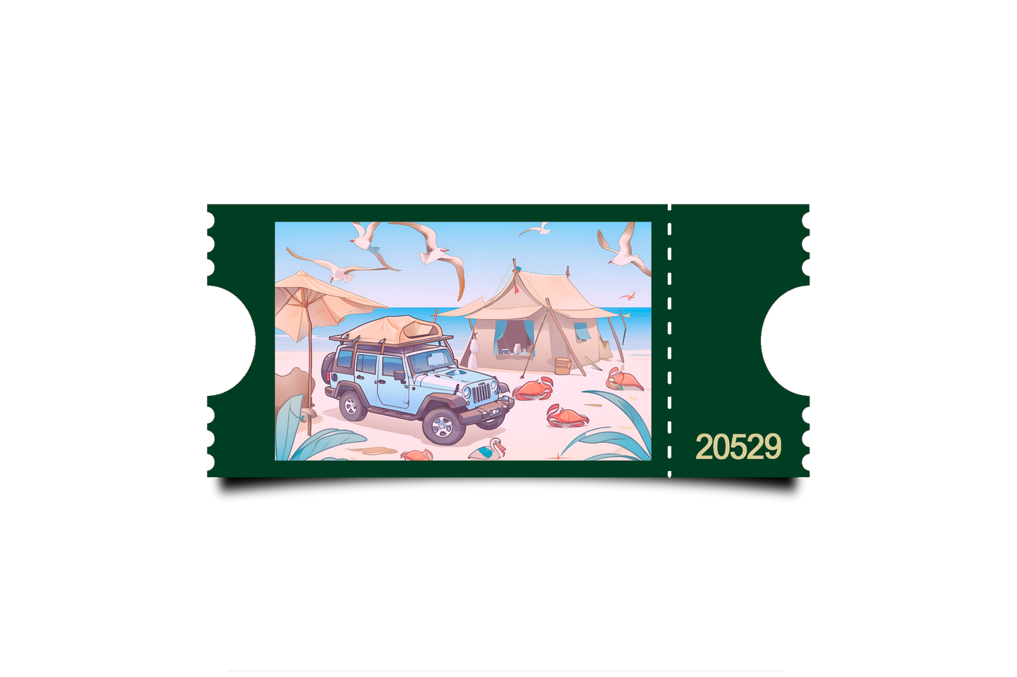 Boleto Ilustracion N 20529