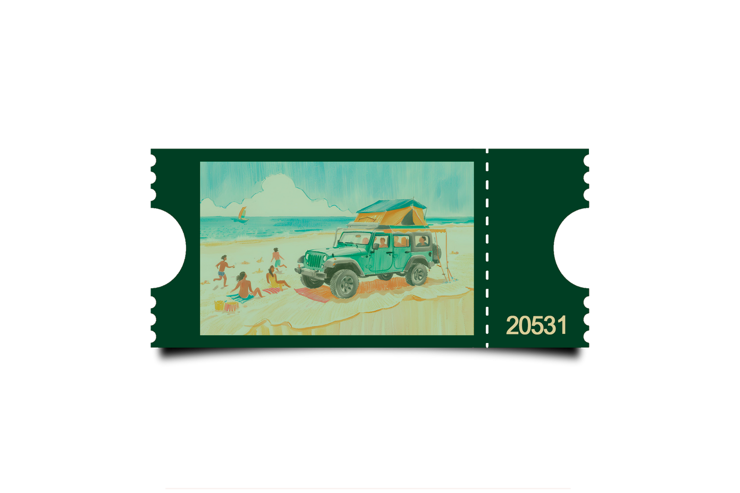 Boleto Ilustracion N 20531