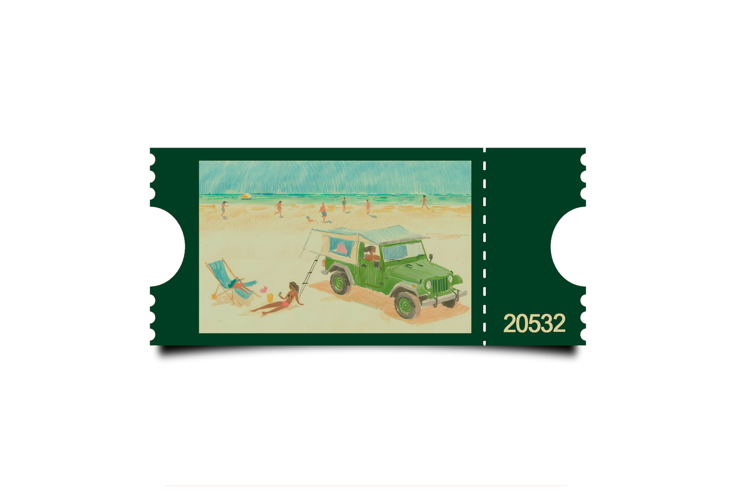Boleto Ilustracion N 20532