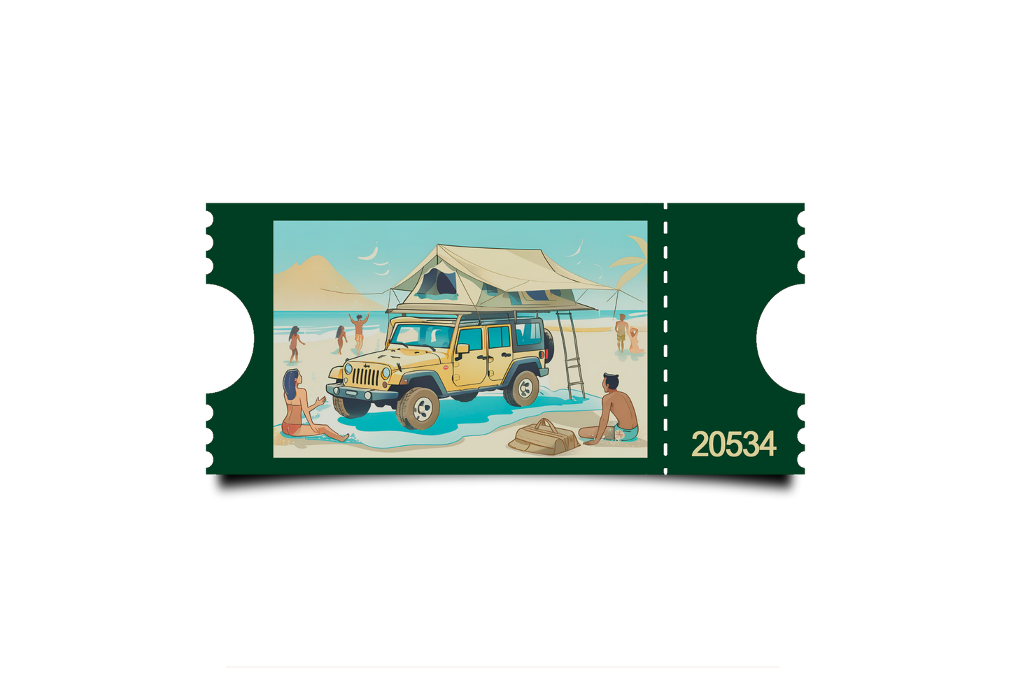 Boleto Ilustracion N 20534