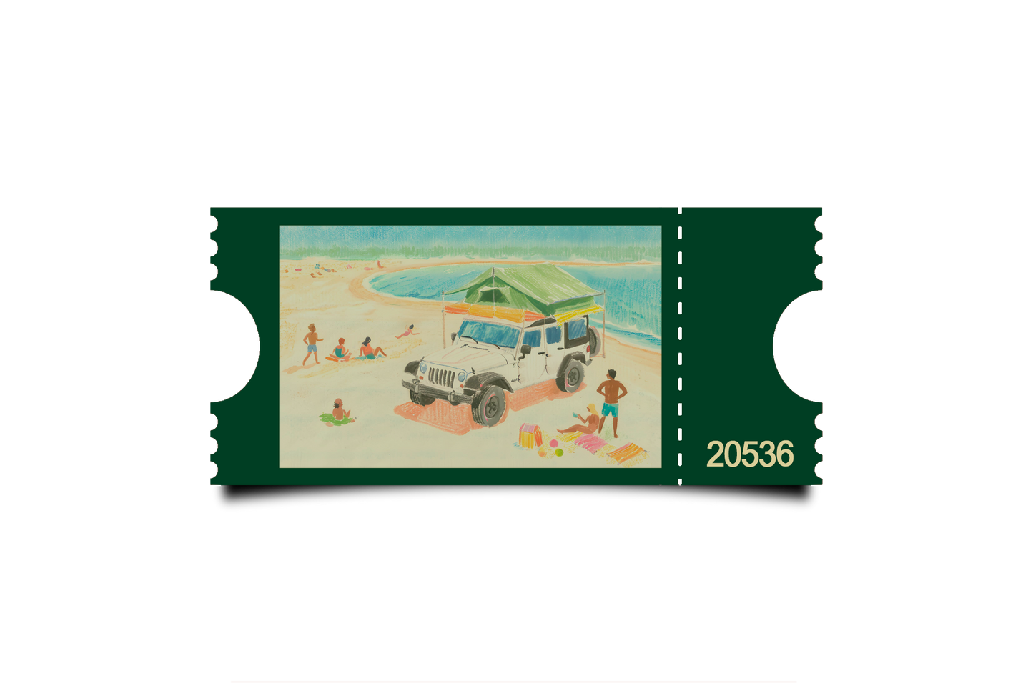 Boleto Ilustracion N 20536