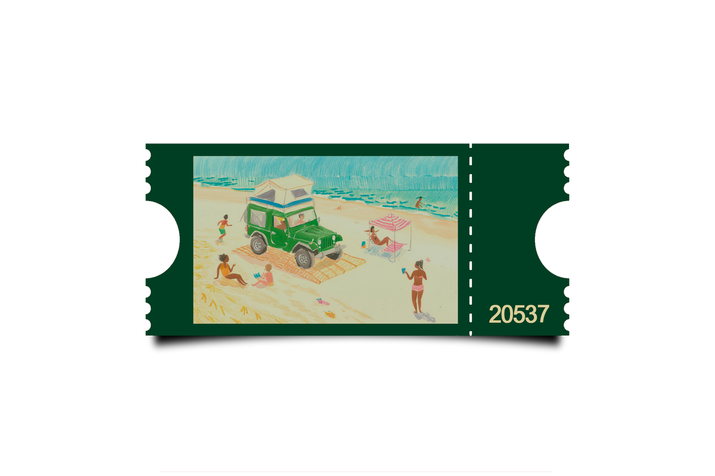 Boleto Ilustracion N 20537