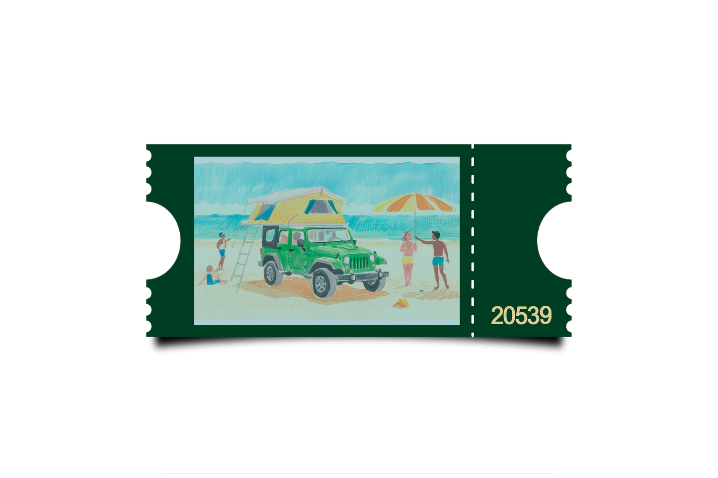 Boleto Ilustracion N 20539