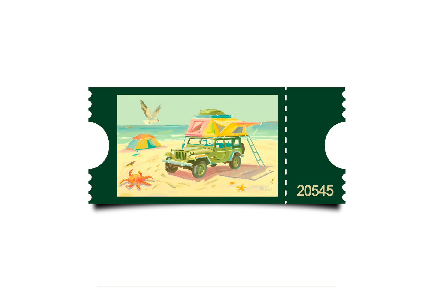 Boleto Ilustracion N 20545