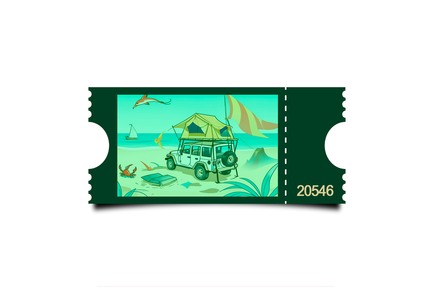 Boleto Ilustracion N 20546
