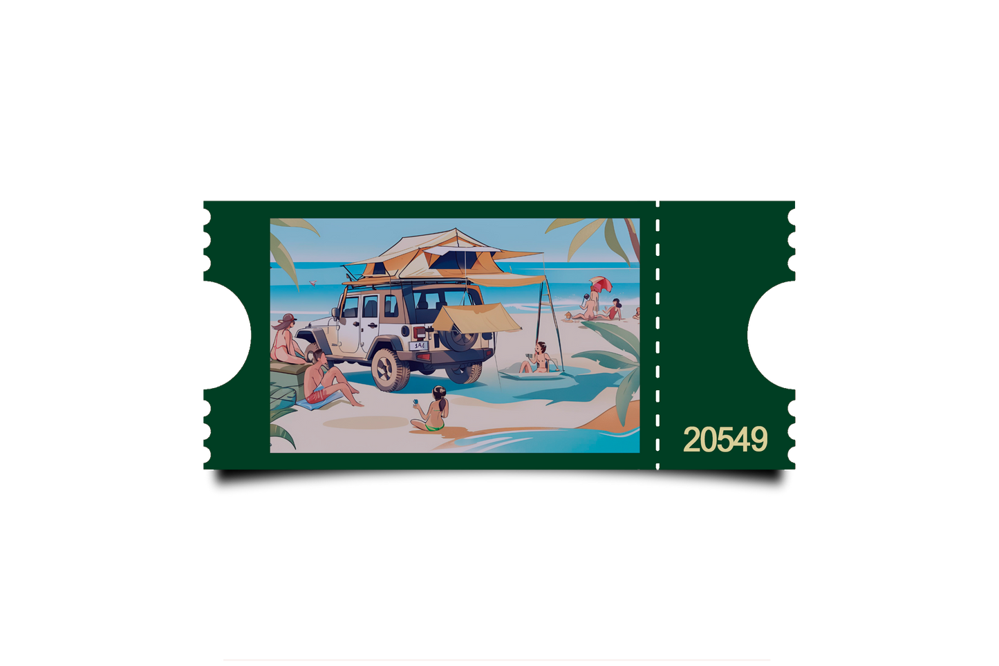 Boleto Ilustracion N 20549