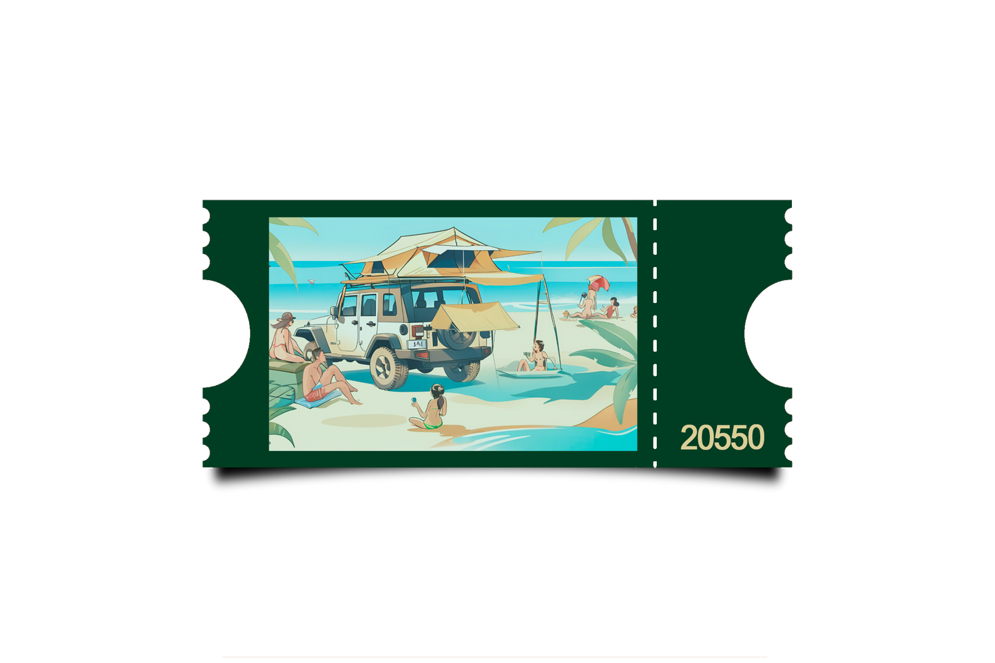 Boleto Ilustracion N 20550