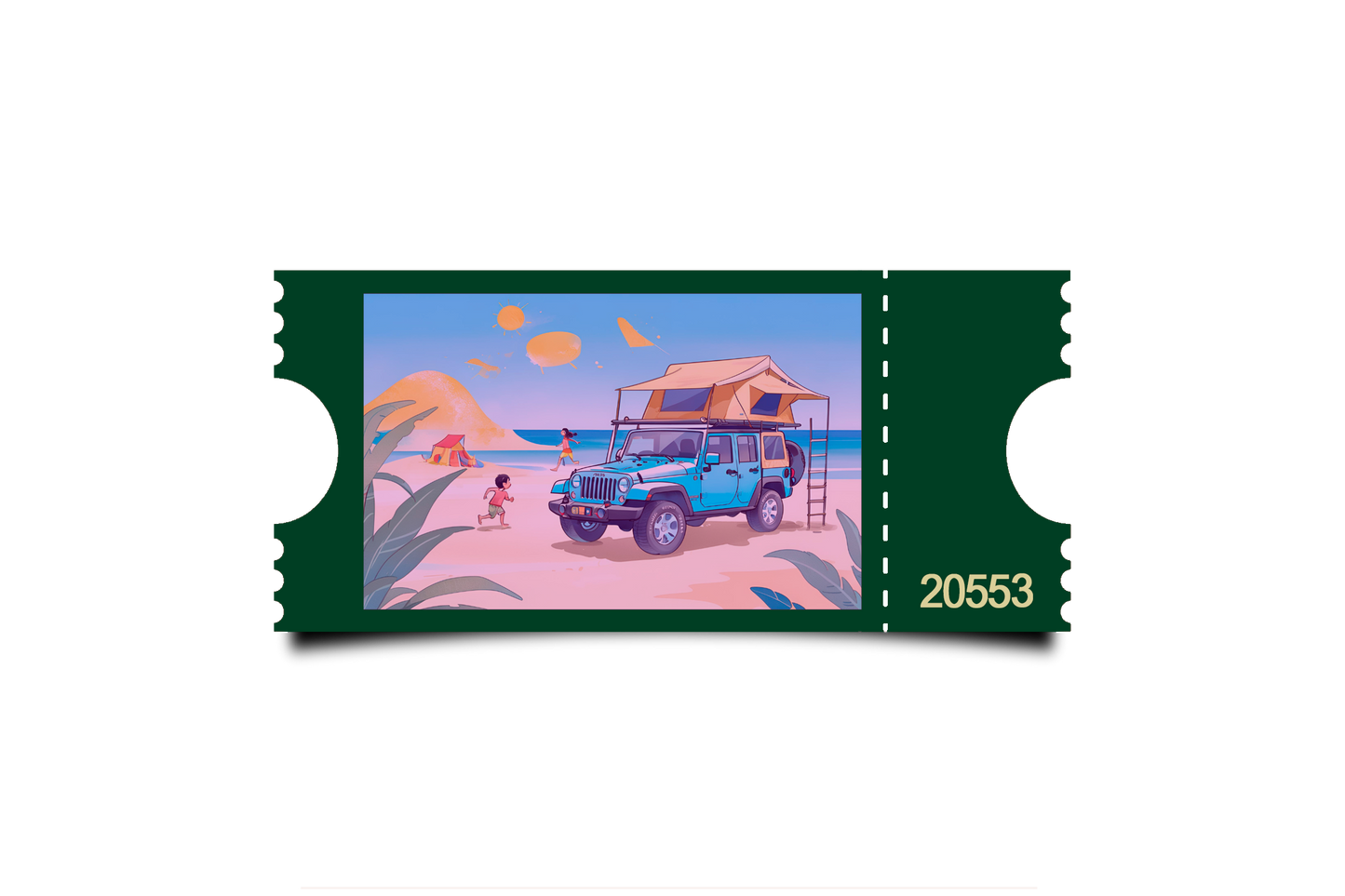 Boleto Ilustracion N 20553